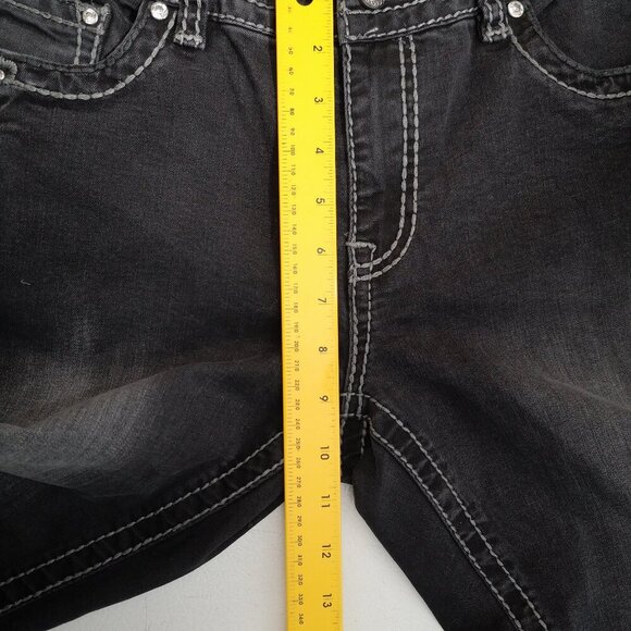 Suko Jeans Ladies Size 10 Narrow Legs Black Jeans - Picture 12 of 13